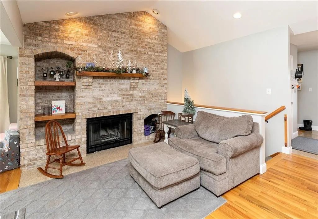 10908 NW 107th Street, Granger, Iowa - Fireplace